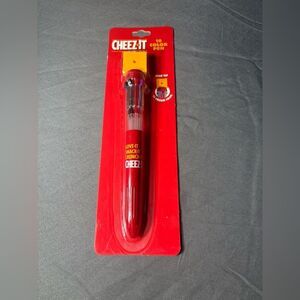 New Cheez-It themed 10-color multicolor pen. NWT